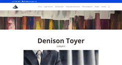 Desktop Screenshot of denisontoyer.com